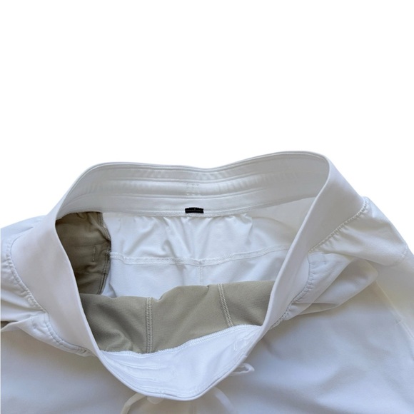 Lululemon Zeroed Mens Linerless 6” Shorts Sz Small White - Picture 6 of 7